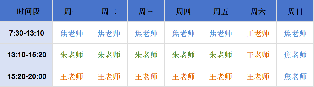 科仪工程师排班.png 科仪工程师排班.png